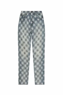 Amiri BLUE Jeans with finishing