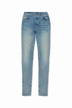 Amiri BLUE Jeans with logo