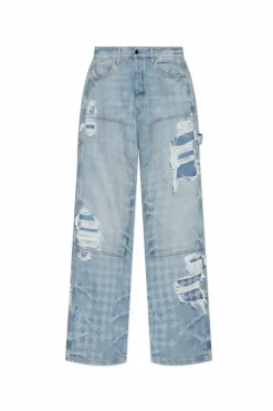 Amiri BLUE Jeans with logo