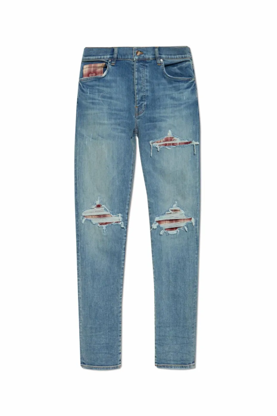 Amiri BLUE Jeans with patches