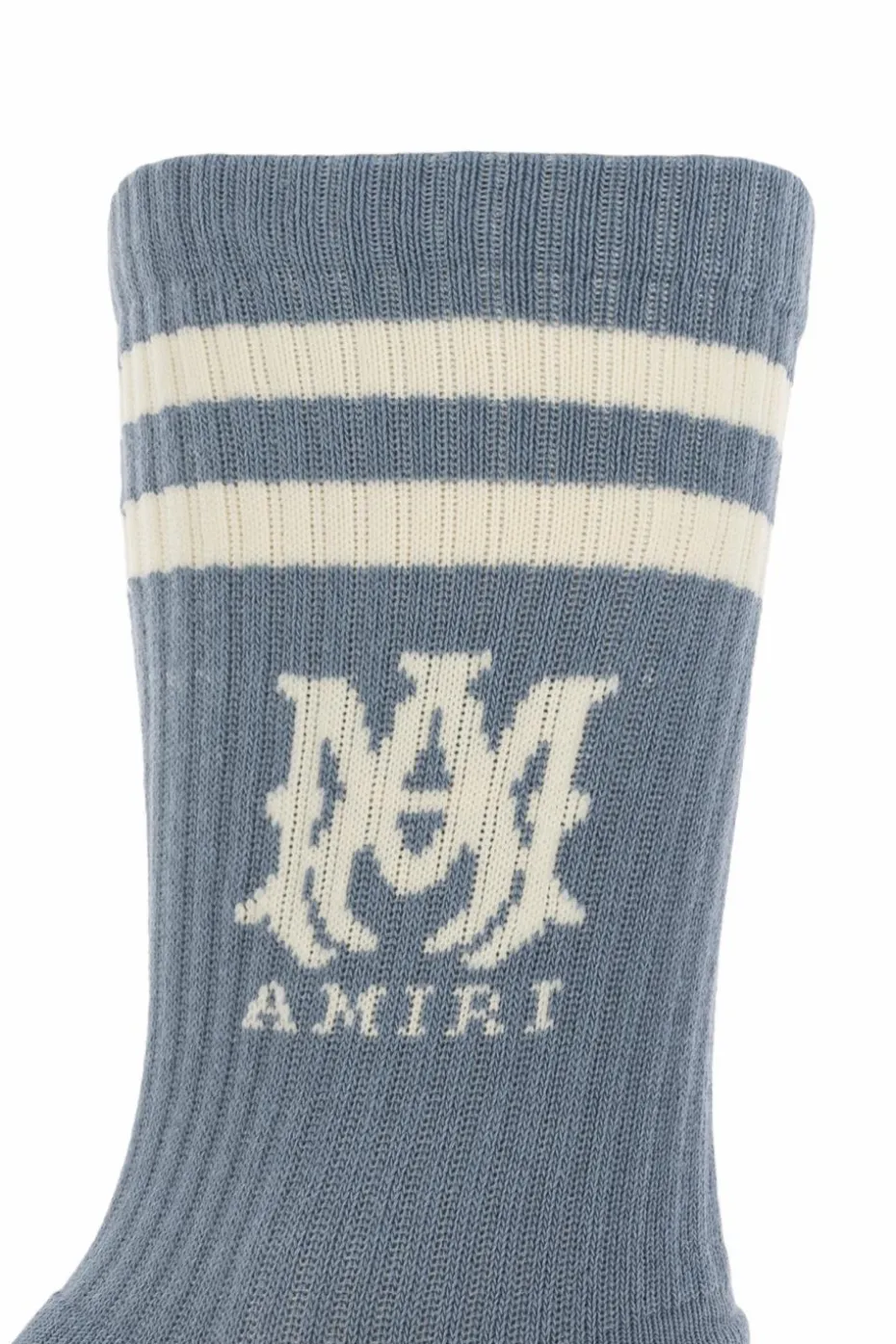 Amiri BLUE Socks with logo