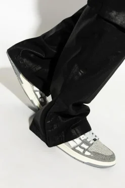 Amiri GREY Sneakers Crystal Skel Top Low
