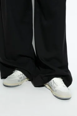 Amiri GREY Sneakers Crystal Suede Skel Top
