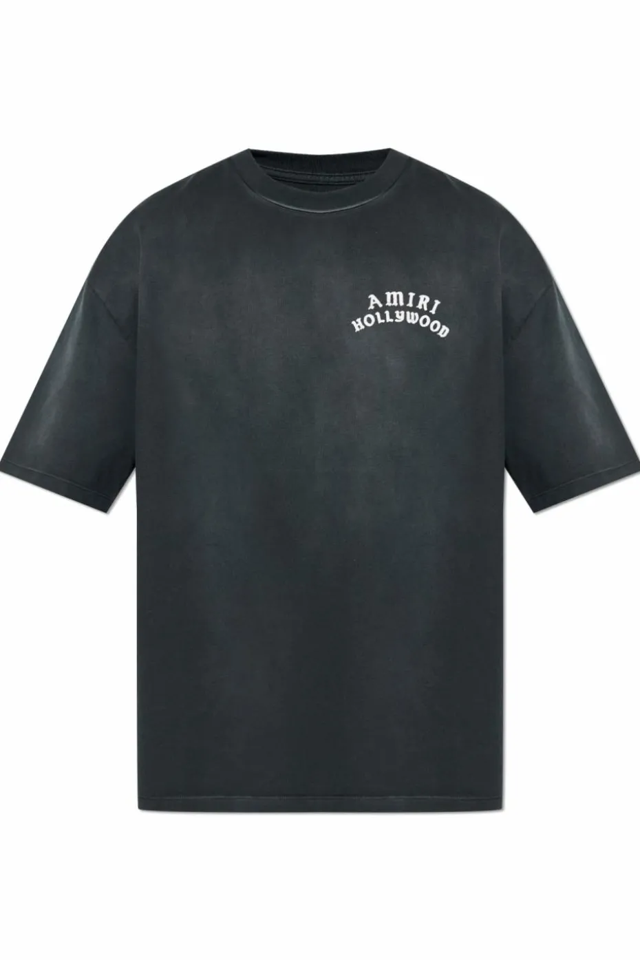Amiri GREY T-shirt with logo