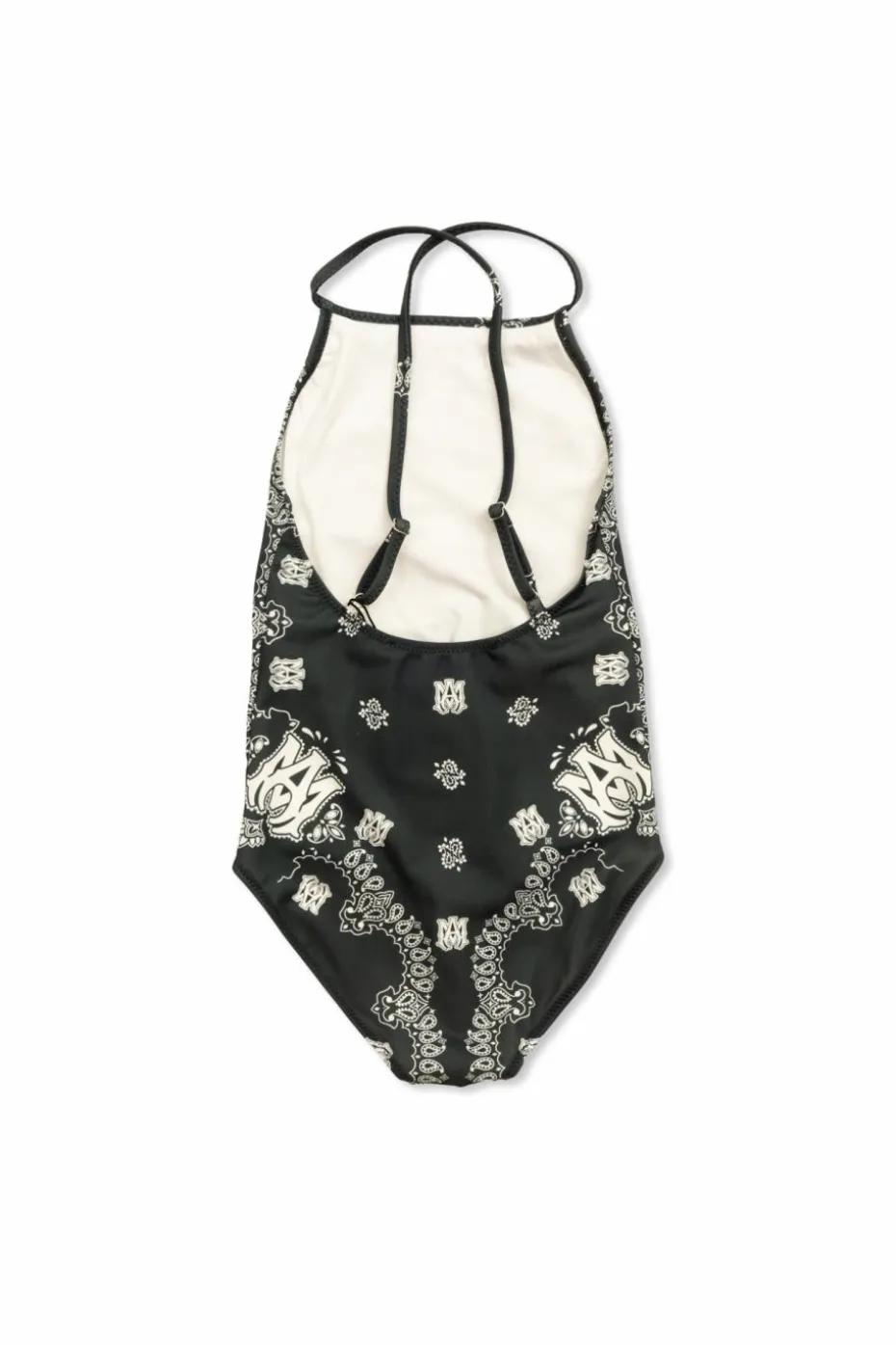 Amiri Kids BLACK One-piece swimsuit