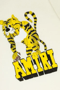 Amiri Kids cream Polo with print