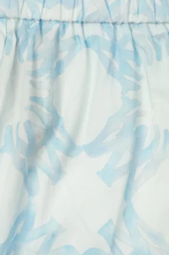 Amiri Kids light blue Monogram shorts