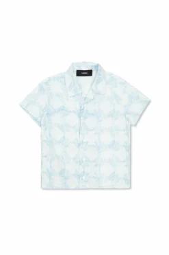 Amiri Kids light blue Short-sleeved shirt