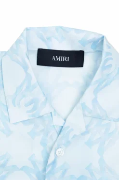 Amiri Kids light blue Short-sleeved shirt