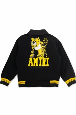 Amiri Kids NAVY BLUE Jacket with print