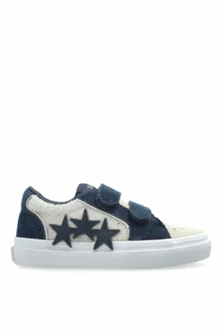 Amiri Kids NAVY BLUE "Sunset Skate Low" sports shoes