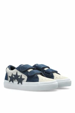 Amiri Kids NAVY BLUE "Sunset Skate Low" sports shoes