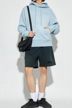 Amiri light blue Hoodie