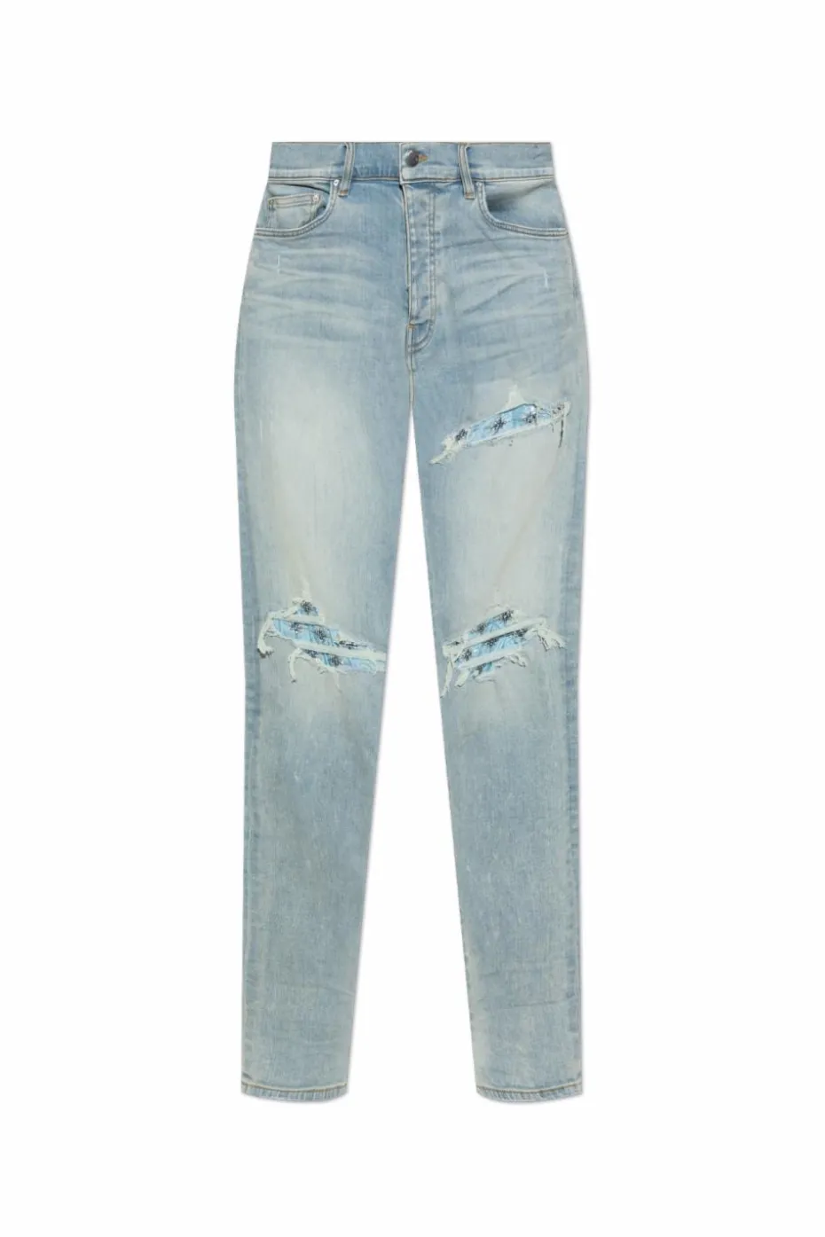 Amiri light blue Jeans with logo