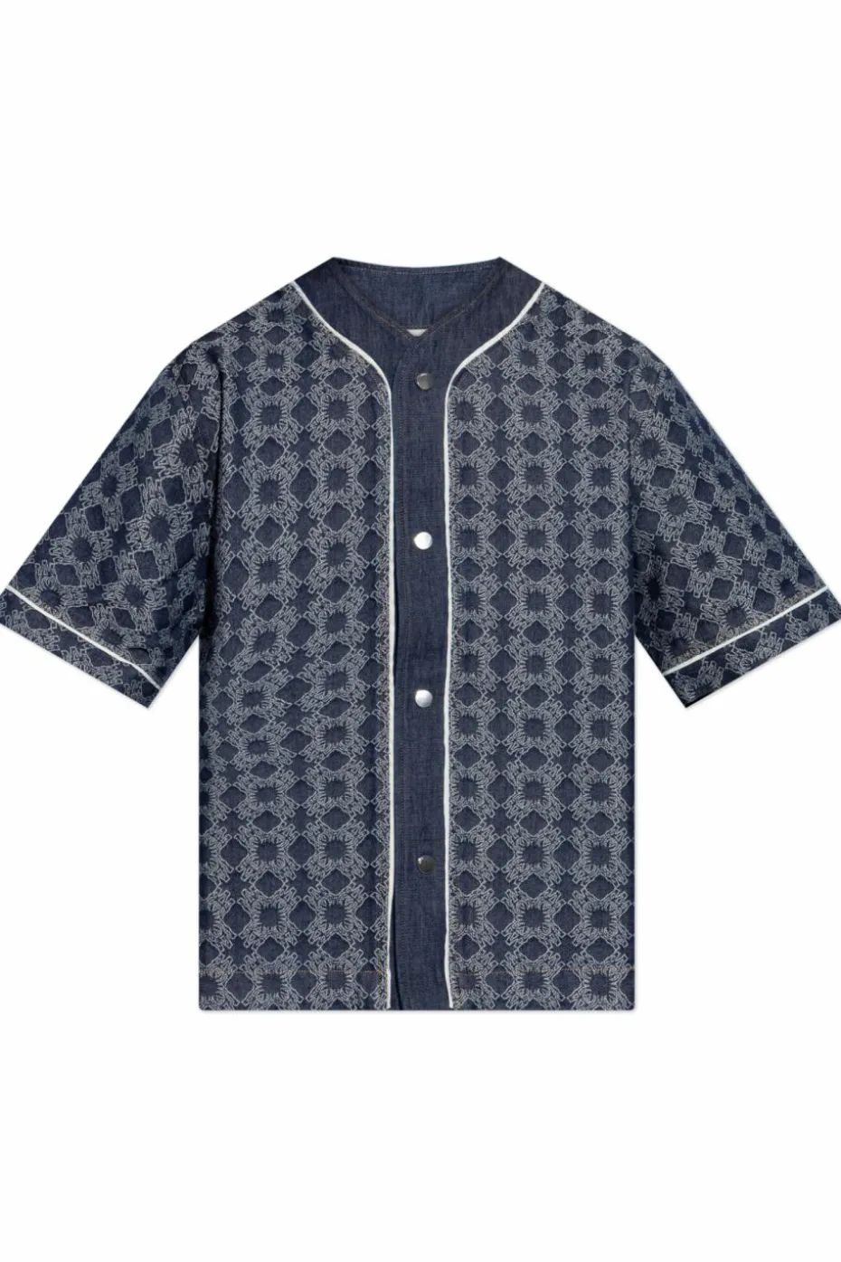 Amiri NAVY BLUE Shirt with logo