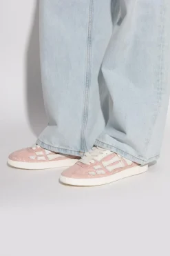 Amiri PINK Sport shoes "Bandana Denim Pacific Bones"