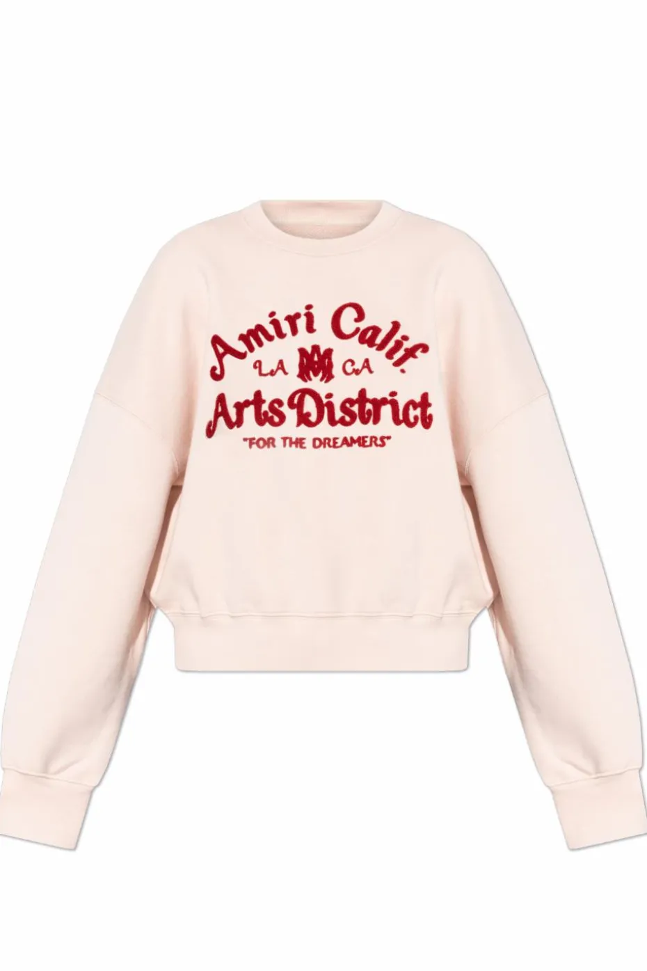 Amiri PINK Sweatshirt with embroidered pattern