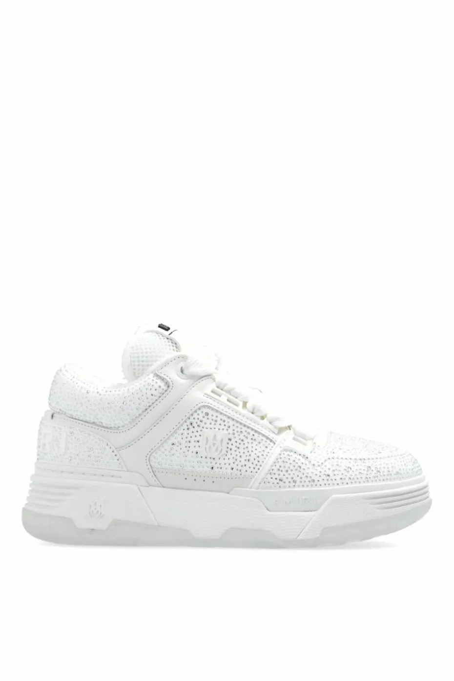 Amiri WHITE Sport shoes `Crystal`