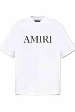 Amiri WHITE T-shirt with logo