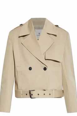 Anine Bing beige "Greer" jacket