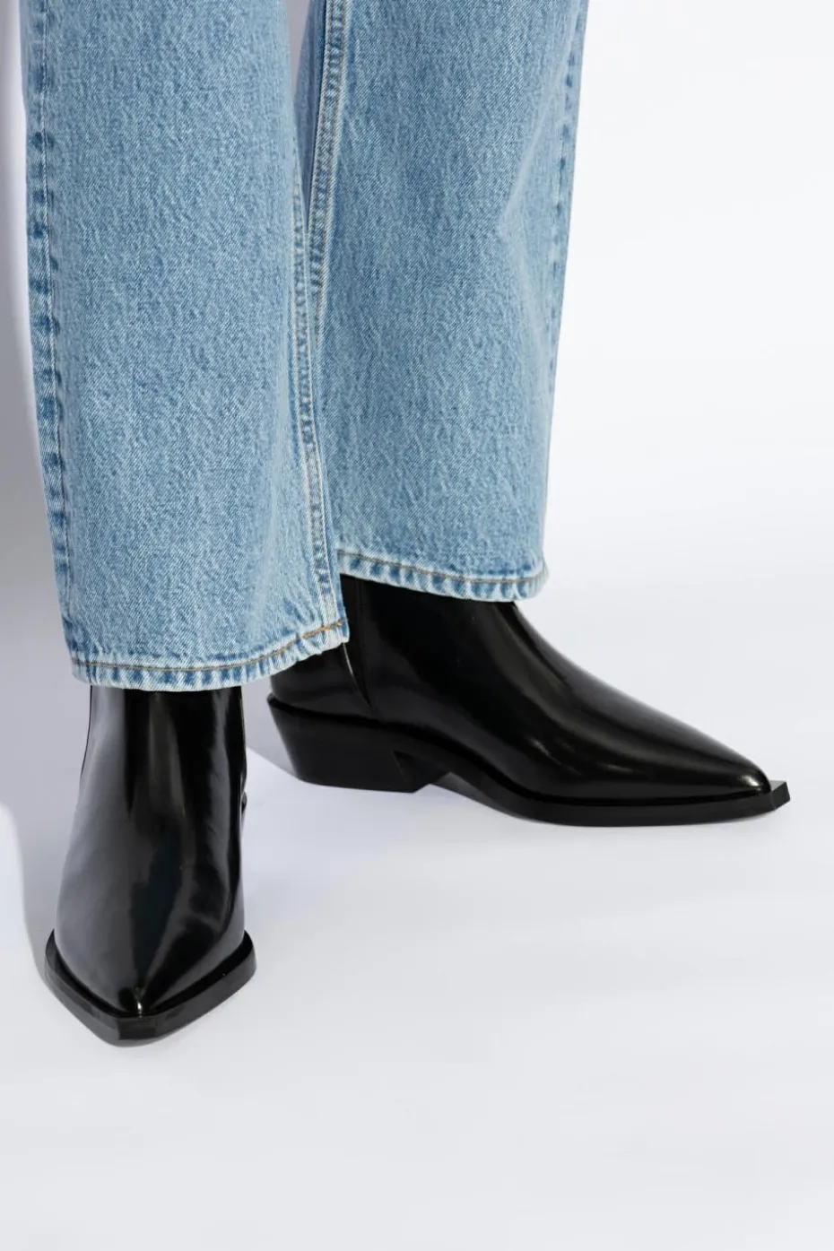 Anine Bing BLACK Booties 'Bekah'