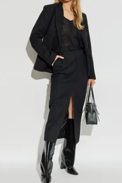 Anine Bing BLACK Double-breasted blazer