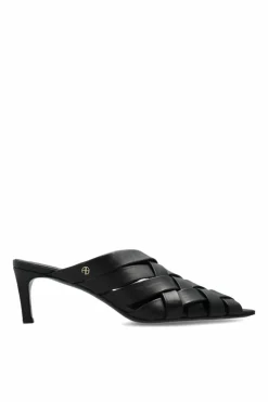 Anine Bing BLACK Heeled mules "Eve"