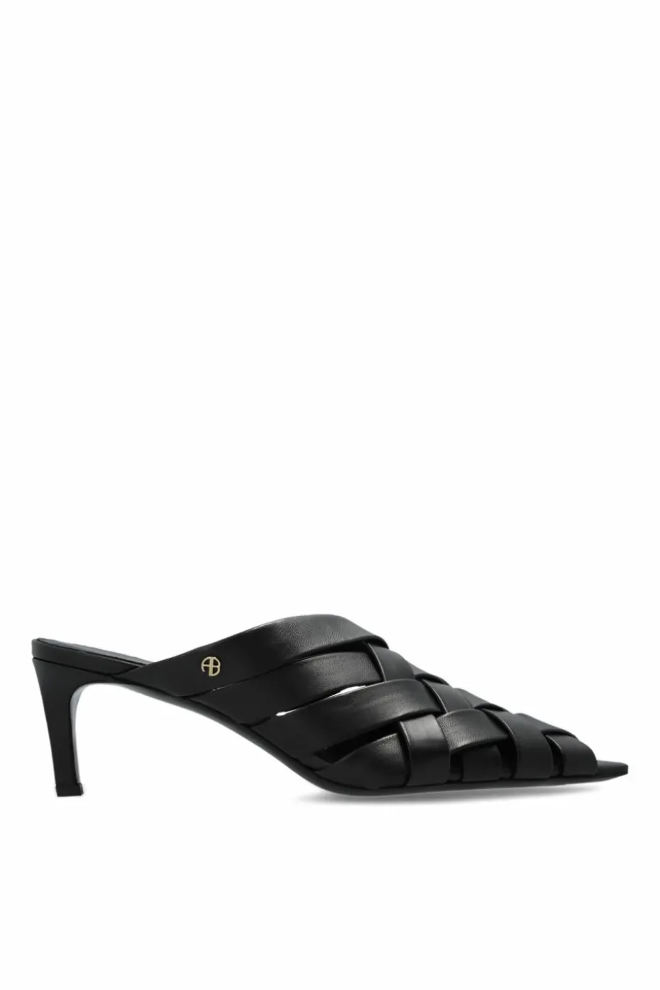 Anine Bing BLACK Heeled mules "Eve"