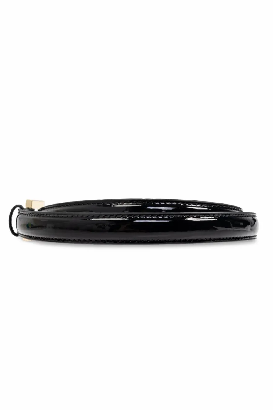 Anine Bing BLACK Leather belt