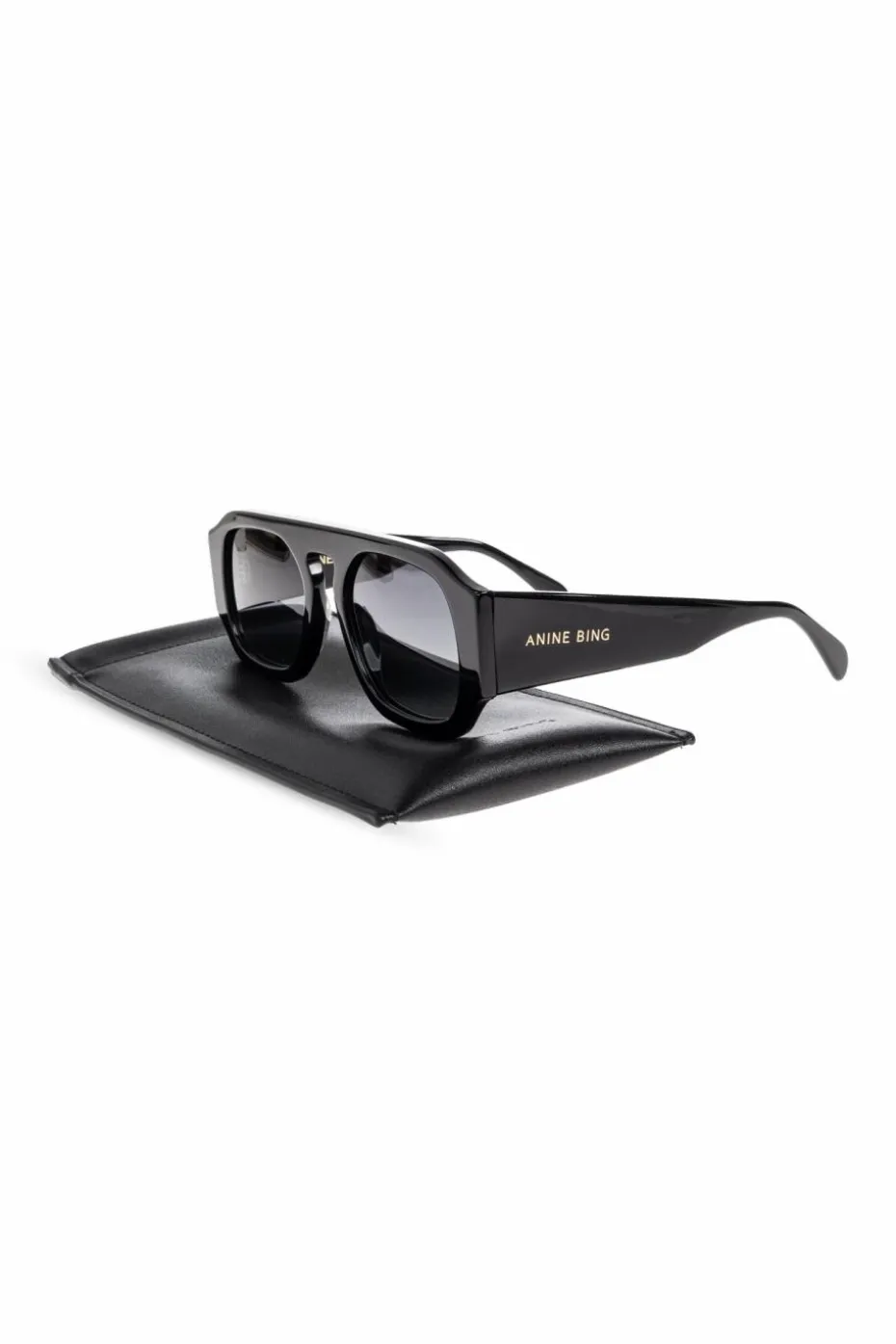 Anine Bing BLACK "Preston" sunglasses