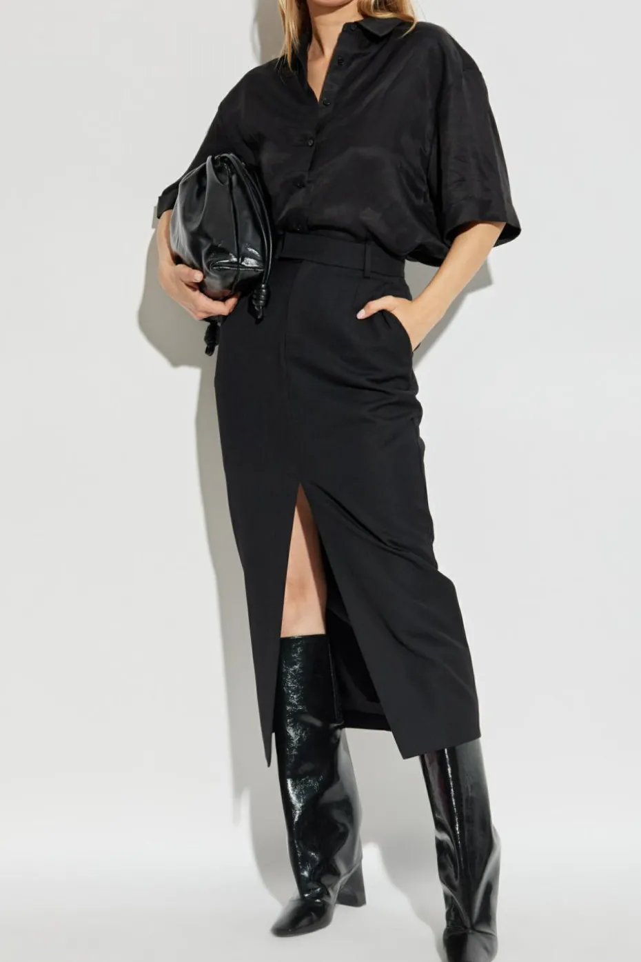 Anine Bing BLACK Shirt "Coco"