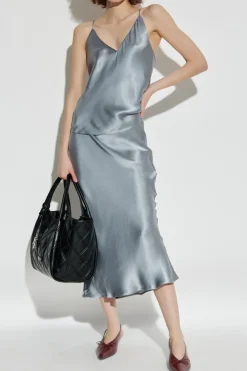 Anine Bing BLUE Silk top
