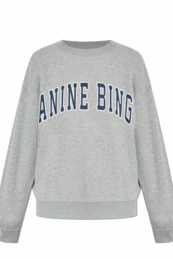 Anine Bing GREY Sweatshirt `Spencer`