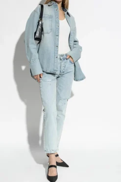 Anine Bing light blue Jeans with 'vintage' effect
