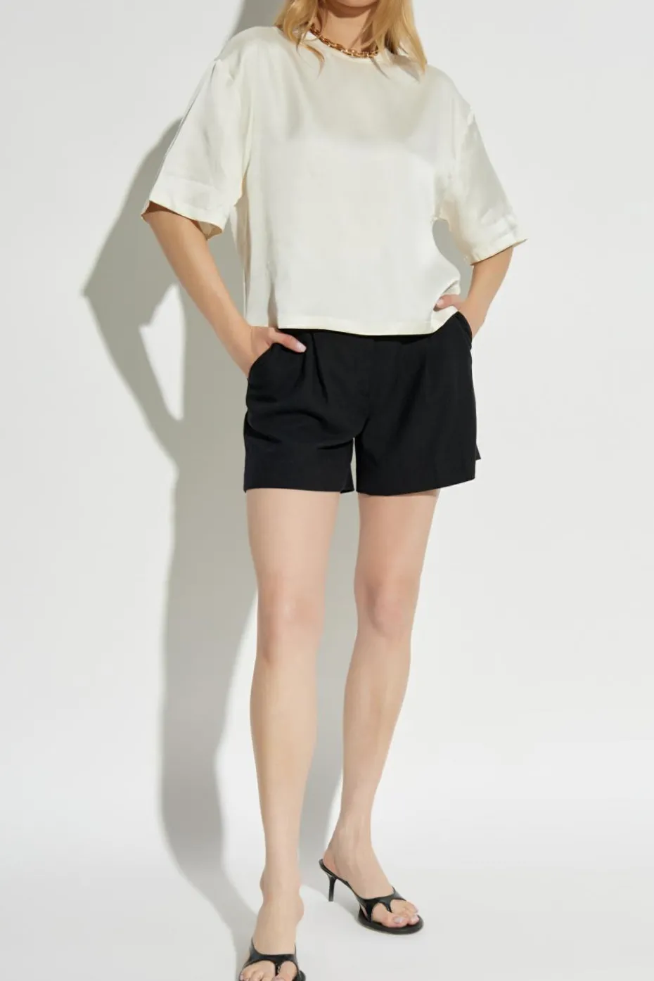 Anine Bing WHITE T-shirt "Imogen"