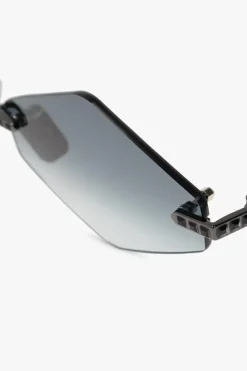 Anna Karin Karlsson SILVER ‘Crystal Nest-Triangle’ sunglasses