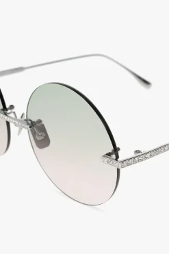 Anna Karin Karlsson SILVER ‘Crystal Nest 2.0’ sunglasses
