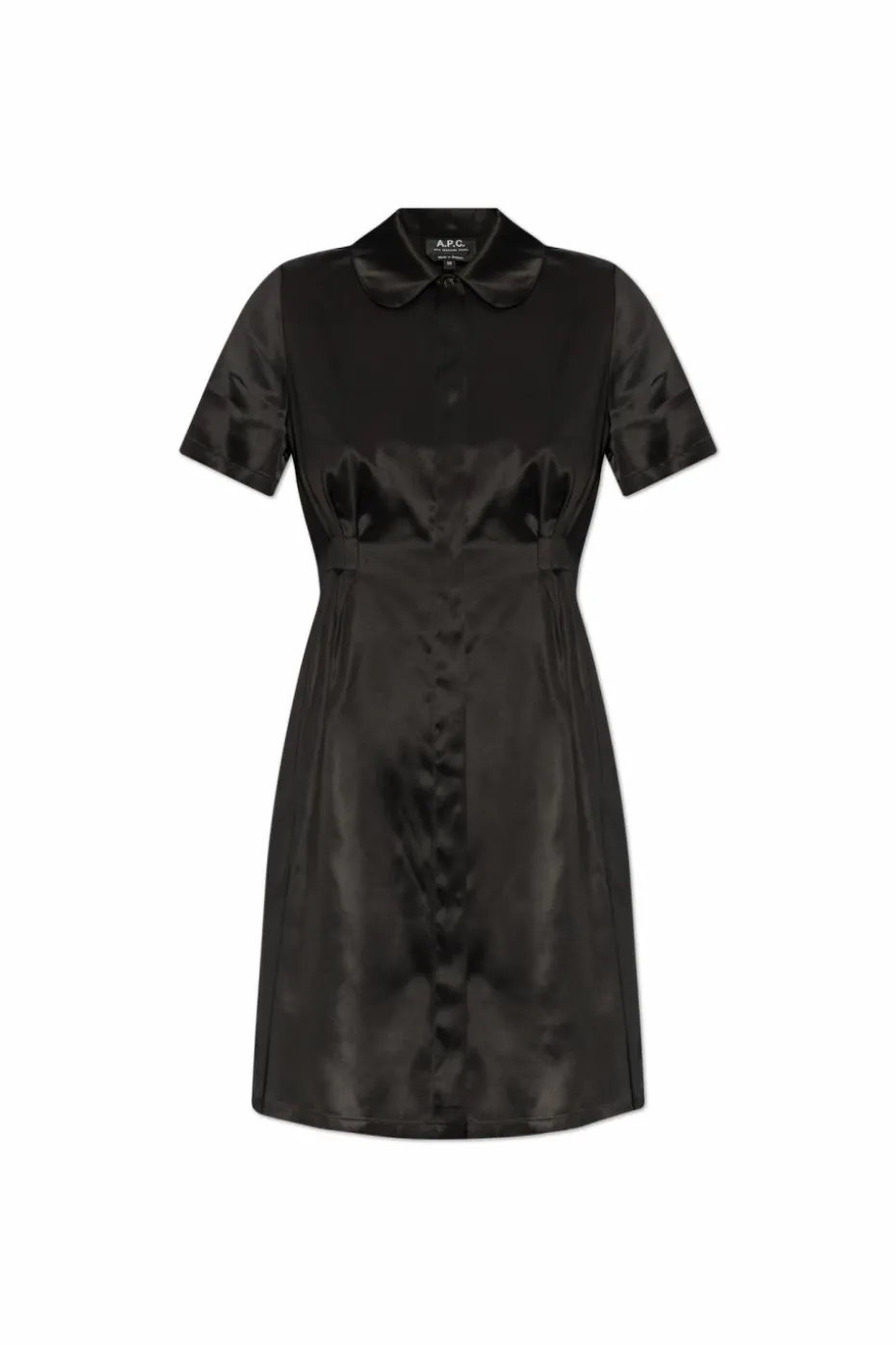 A.P.C. BLACK Satin dress