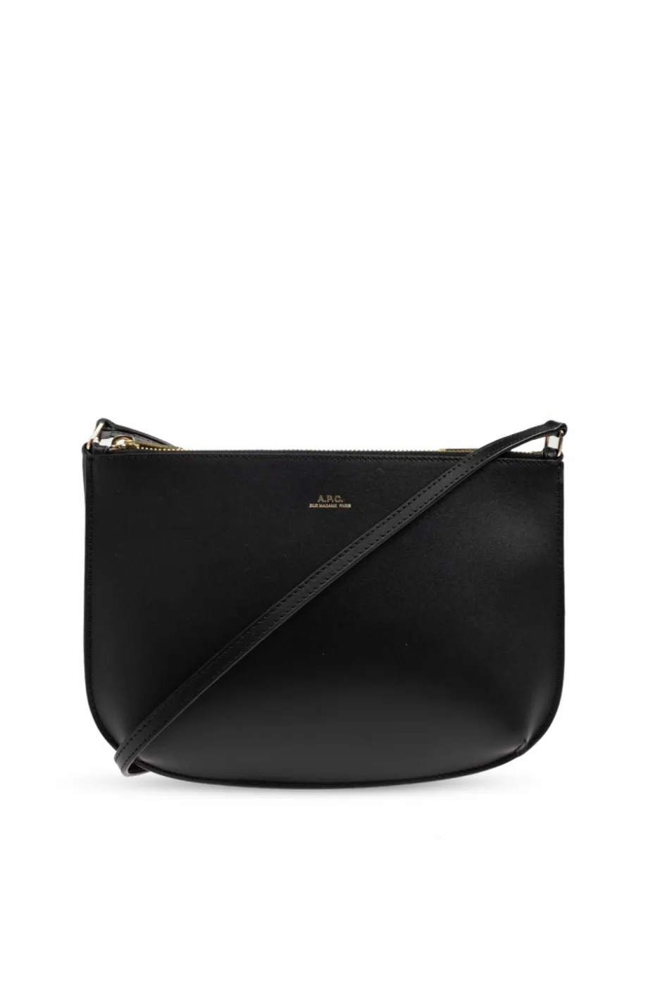 A.P.C. BLACK Shoulder bag `Sarah`