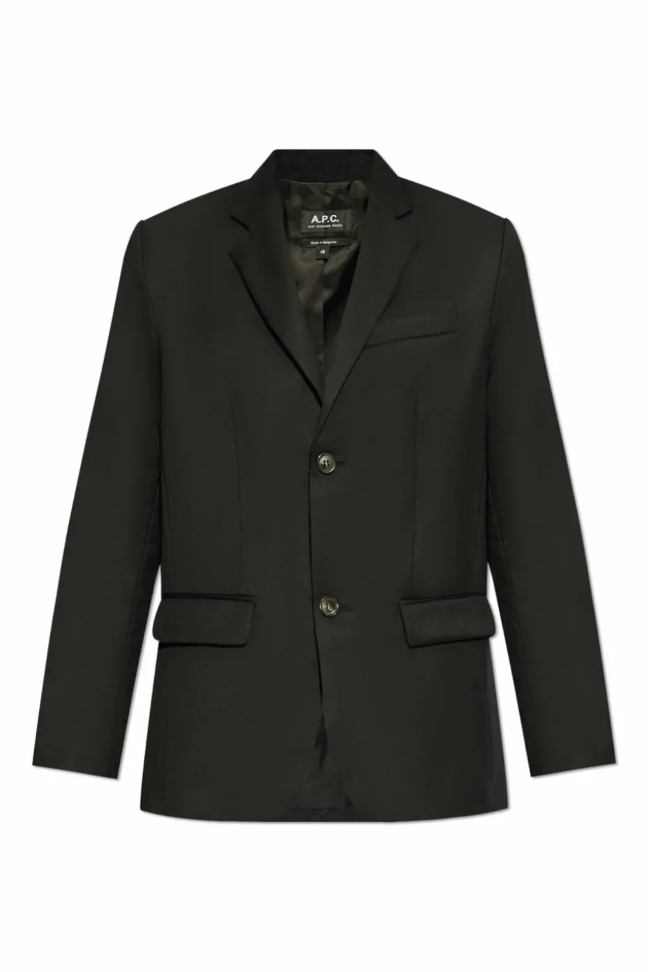 A.P.C. BLACK Wool blazer Harry