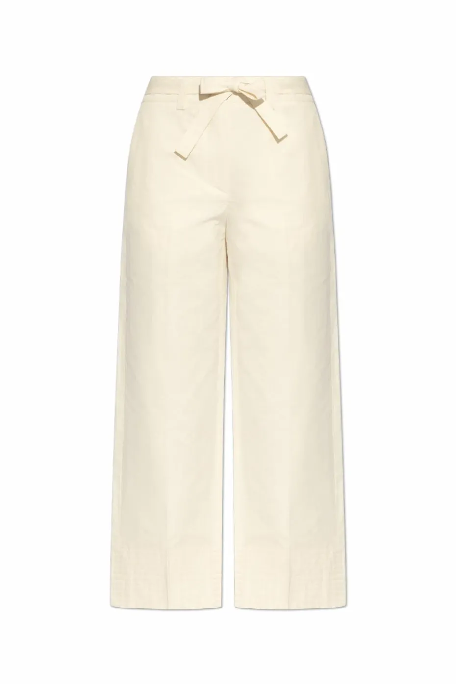 A.P.C. cream Pants with tie
