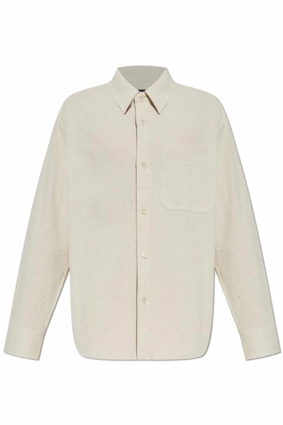 A.P.C. cream Shirt with pocket