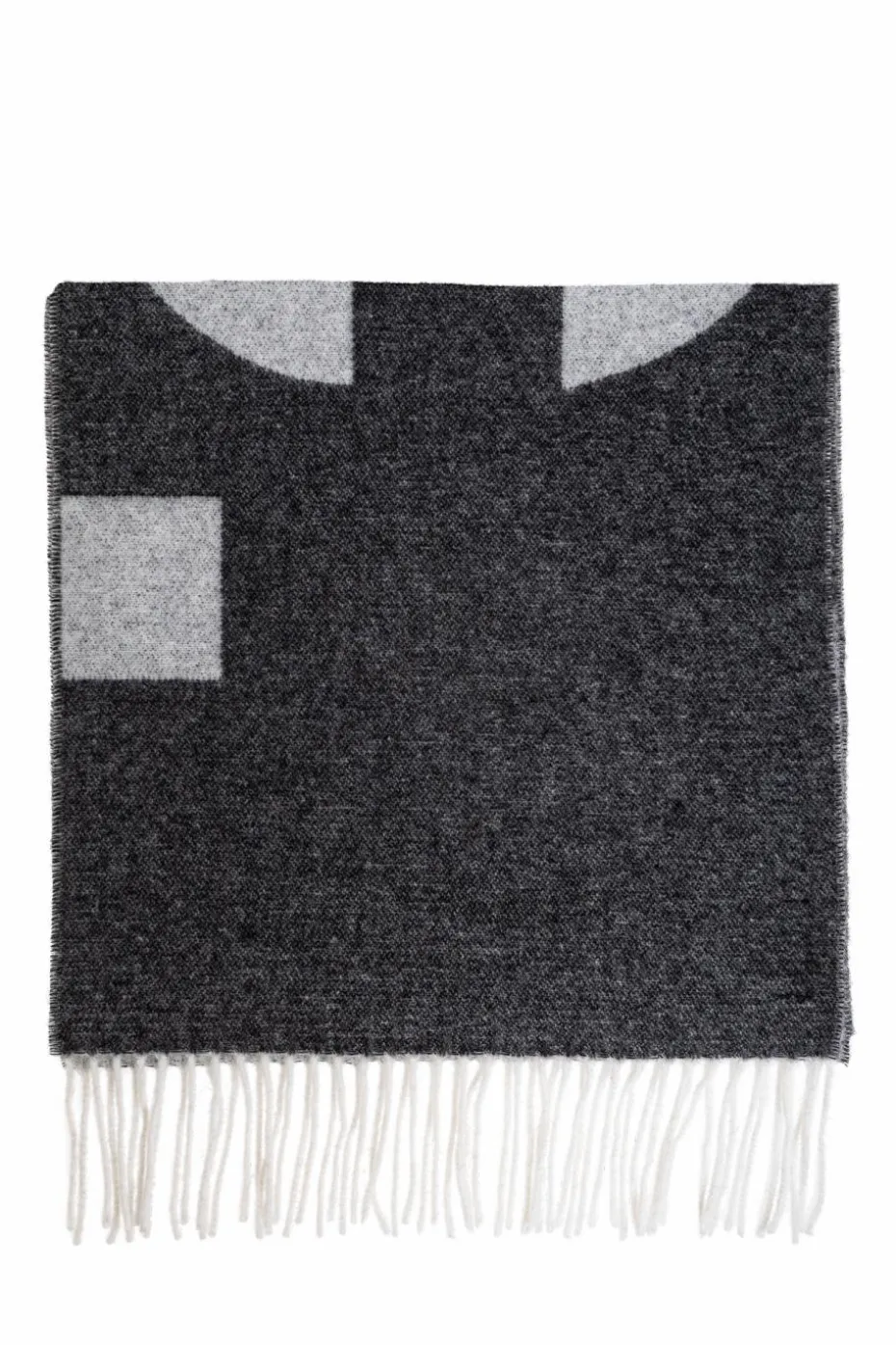 A.P.C. GREY Wool scarf Malo