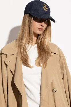 A.P.C. NAVY BLUE Baseball cap