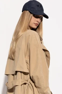 A.P.C. NAVY BLUE Baseball cap