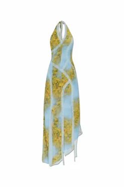AVAVAV BLUE Dress with Slits