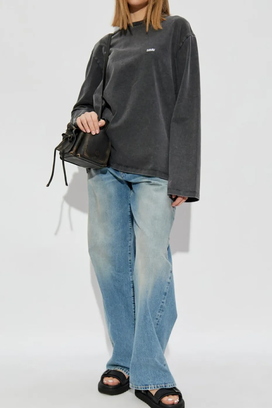 AVAVAV GREY T-shirt with logo