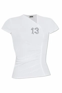 AVAVAV WHITE Asymmetric top
