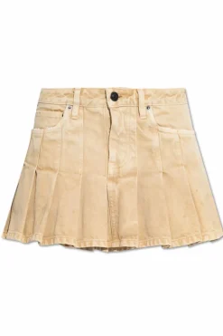 Balenciaga beige Denim skirt with darts