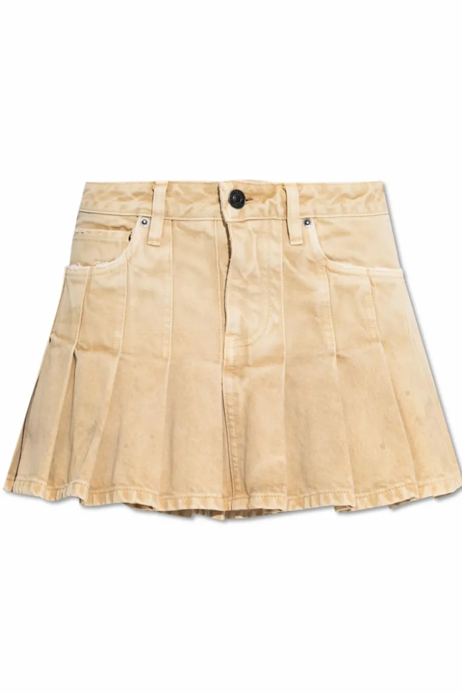 Balenciaga beige Denim skirt with darts